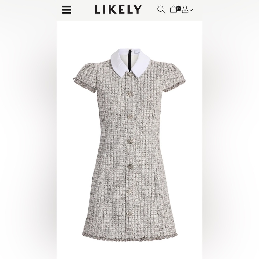 Likely Tweed Mini Dress